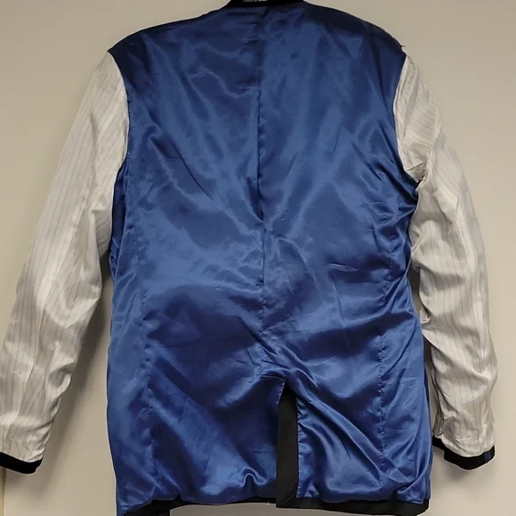 Express mens tuxedo Suit jacket black 36R - Picture 6 of 8